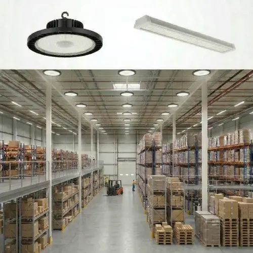 Green Business Light undertake LED lighting installations in warehouse buildings with smart controls and high bay LED fixtures which allow up to 80% energy savings