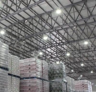 150W 100W 70W 50W LED High Bay Light Hanging Comercial Warehouse Cool White UK 